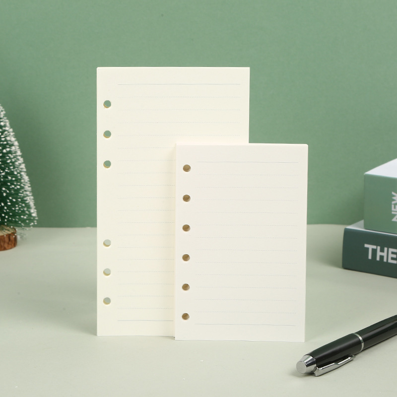 Notebook Dotted A5 - A5 A6 A7 Loseblatt-Notizbuch, Nachfüllung, Spiralbinder,