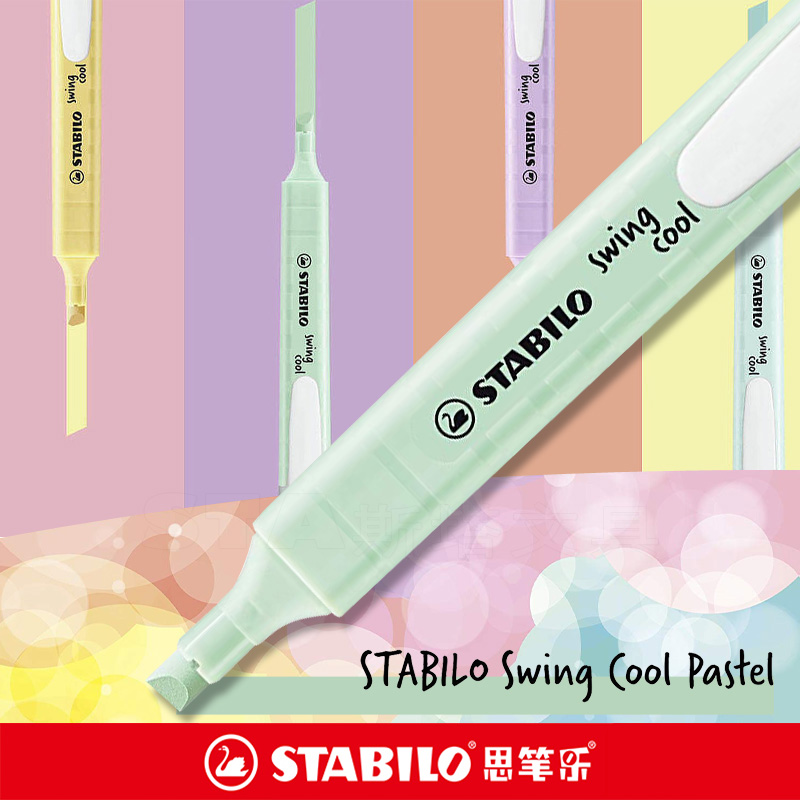 Stabilo Marker Swing Cool - 6 Stück Stabilio Text marker 275