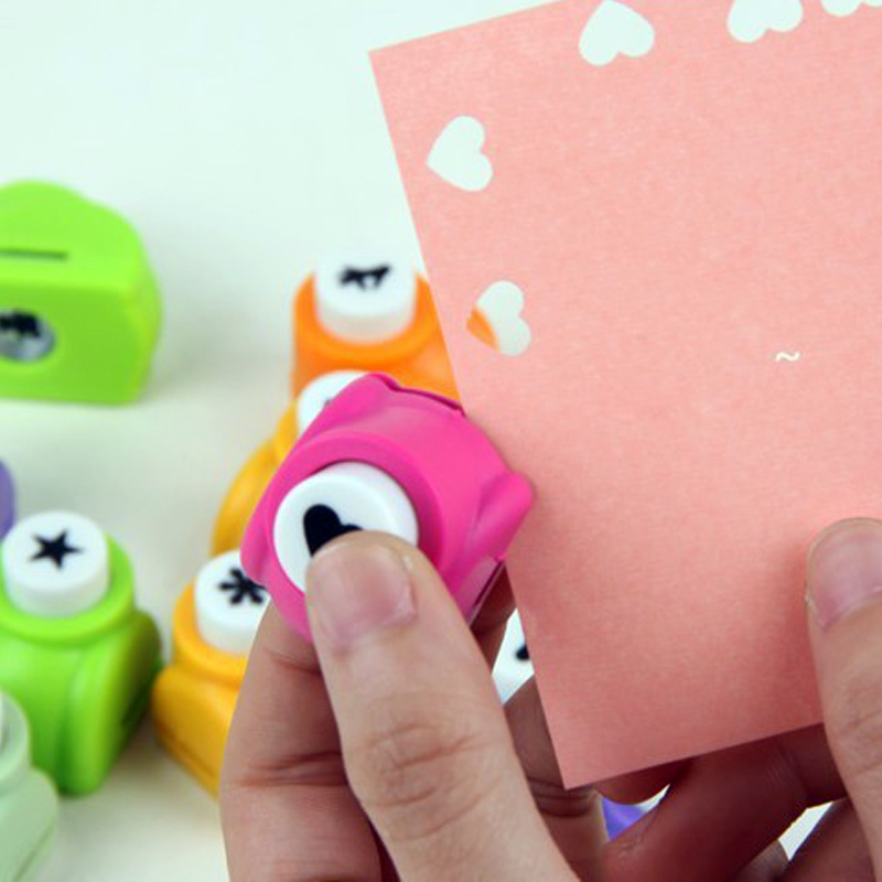 Paper Punch 3 Hole - Mini-Blumenlochstanzer für DIY-Scrapbooking, Kartengestaltung, Papierhandwerk -
