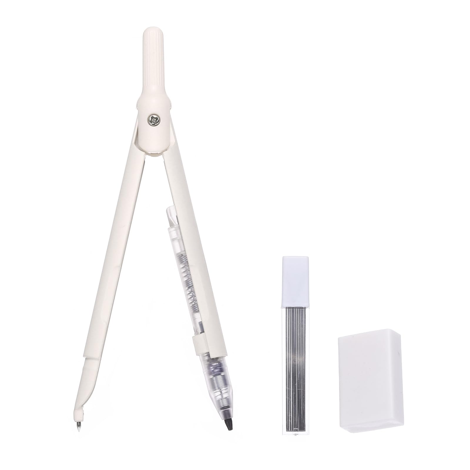 Compass Geometry Set - Kompass-Set aus Metall, professionell, mit Bleistiftminen,