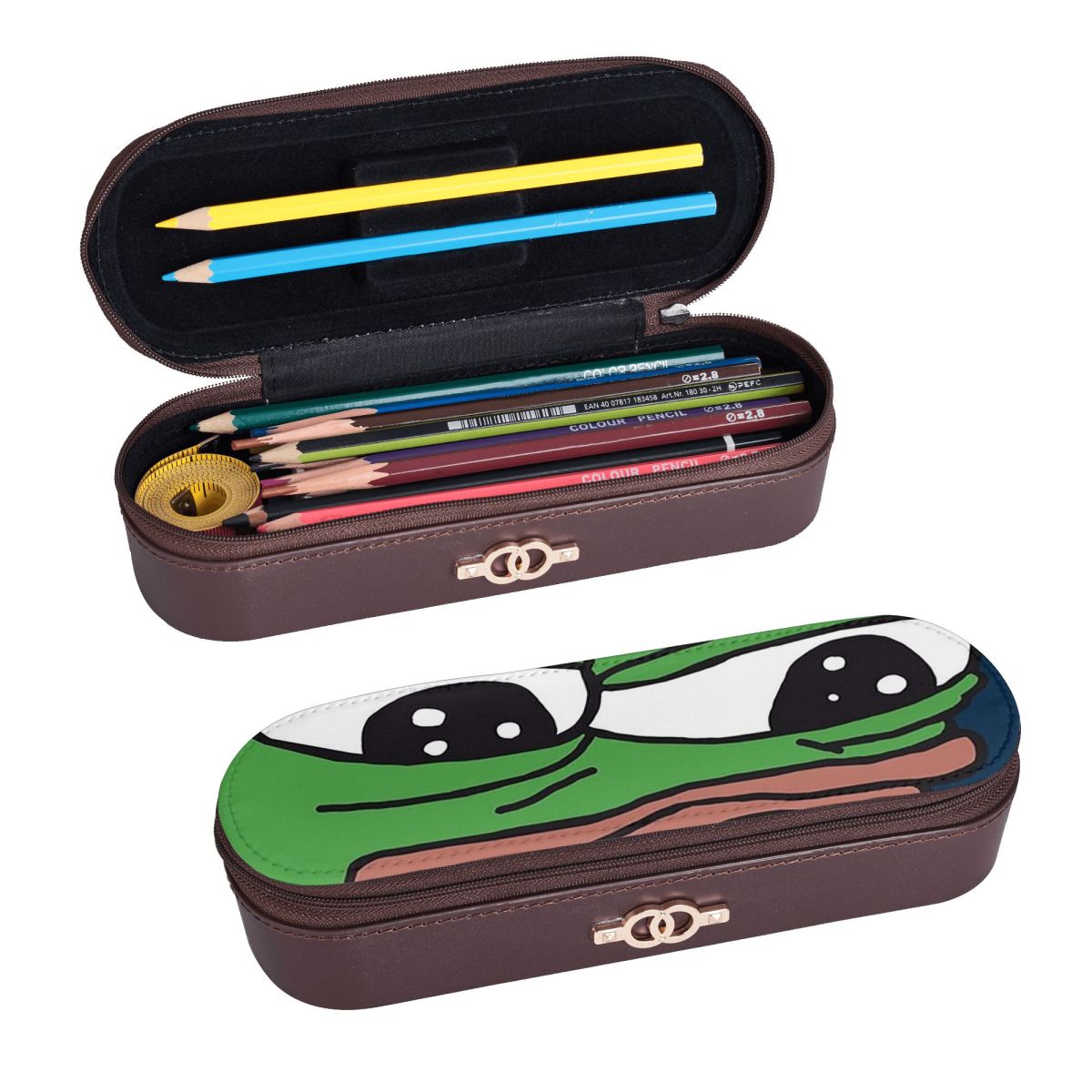 Stationery Office Supply Store - HD HOCHWERTIGE ONLINE-VERKÄUFERSHOPPEN Leder-Federmäppchen Stiftetui Aufbewahrung