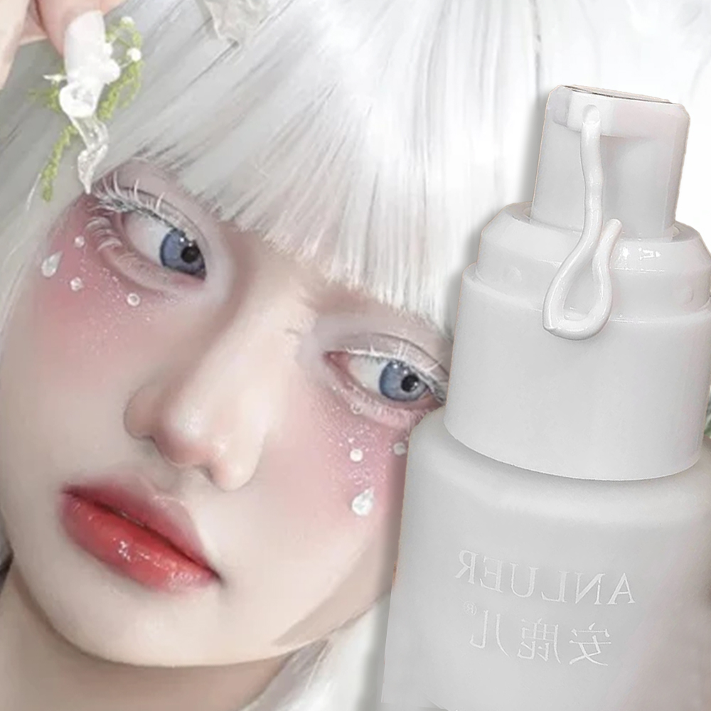Correction Fluid White - Weiße flüssige Foundation mit vollständiger Deckkraft,
