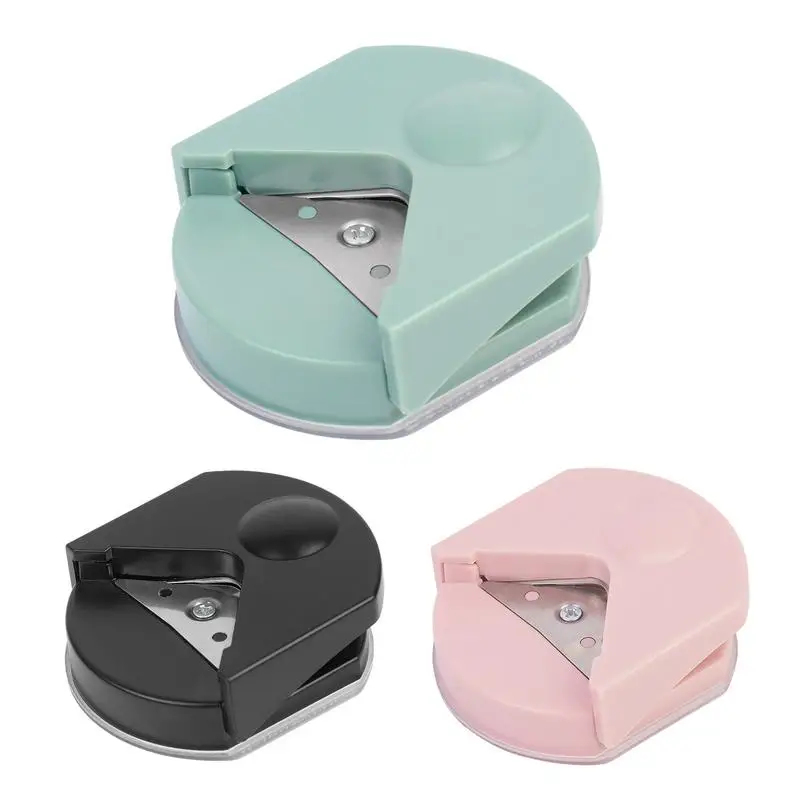 Paper Punch 3 Hole - 1/2/3/4 Stück Radius-Eckenrunder, Papier-Eckenstanzer R4, Karten-Eckenrunder,