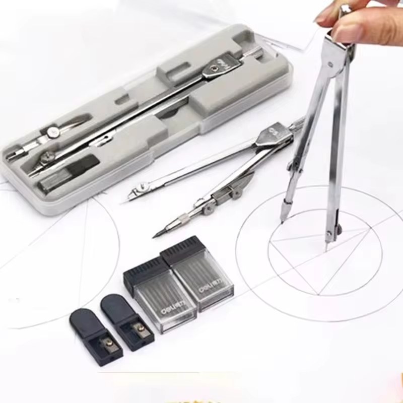 Compass Geometry Set - Edelstahl Multifunktionale Ausarbeitung Zeichnung Kompass Mathematik