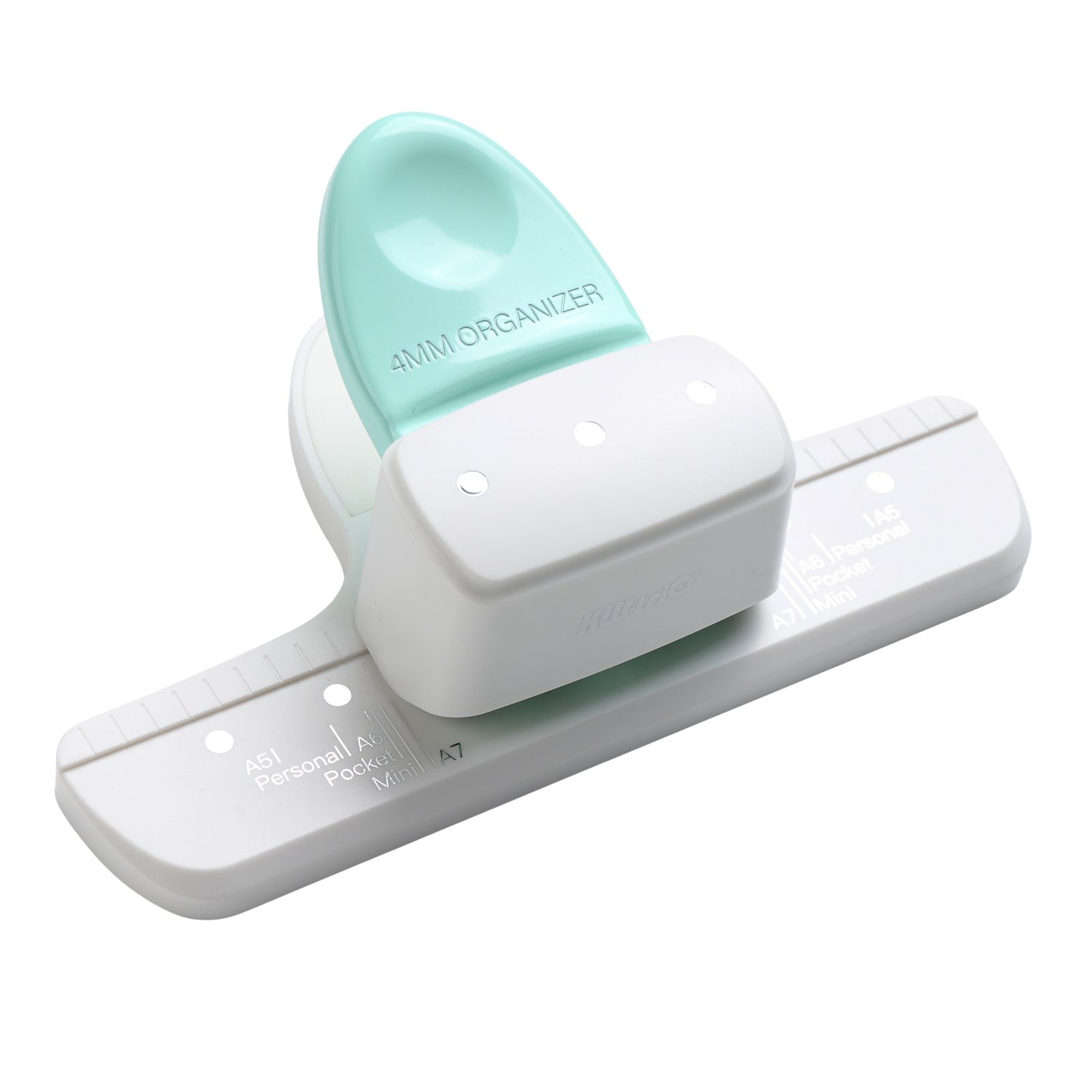 Paper Punch 3 Hole - Neuer 4-mm-Lochstanzer, Tagesplaner, verstellbarer 3-Loch-Papierstanzer für