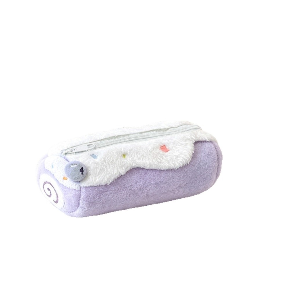 Pen Pouch Roll - Strapazierfähiges Federmäppchen mit Sternenstickerei, Schweizer-Rollen-Form, Stifttasche