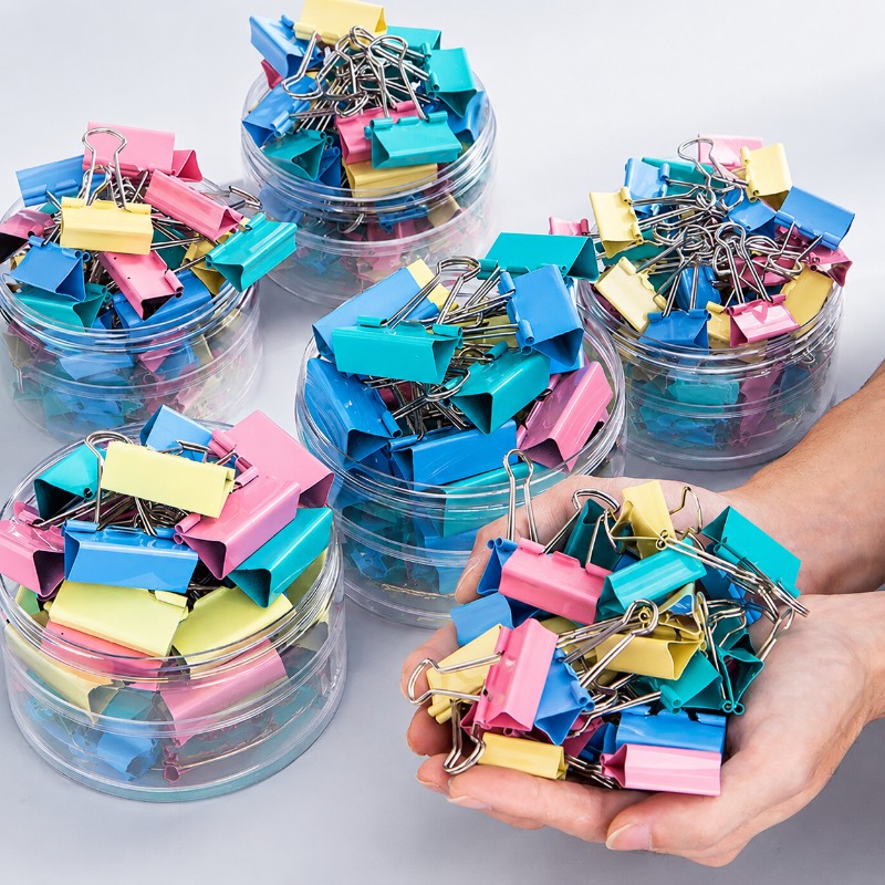 40 Stück/Set Lange Bunte Metal – Supply Of Office Stationery Bewertung und Preis