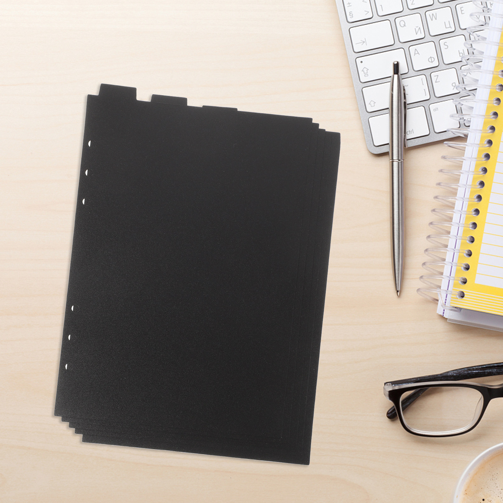 5 Stück A5 Schwarze Registerbl – Index Tab Divider Bewertung und Preis