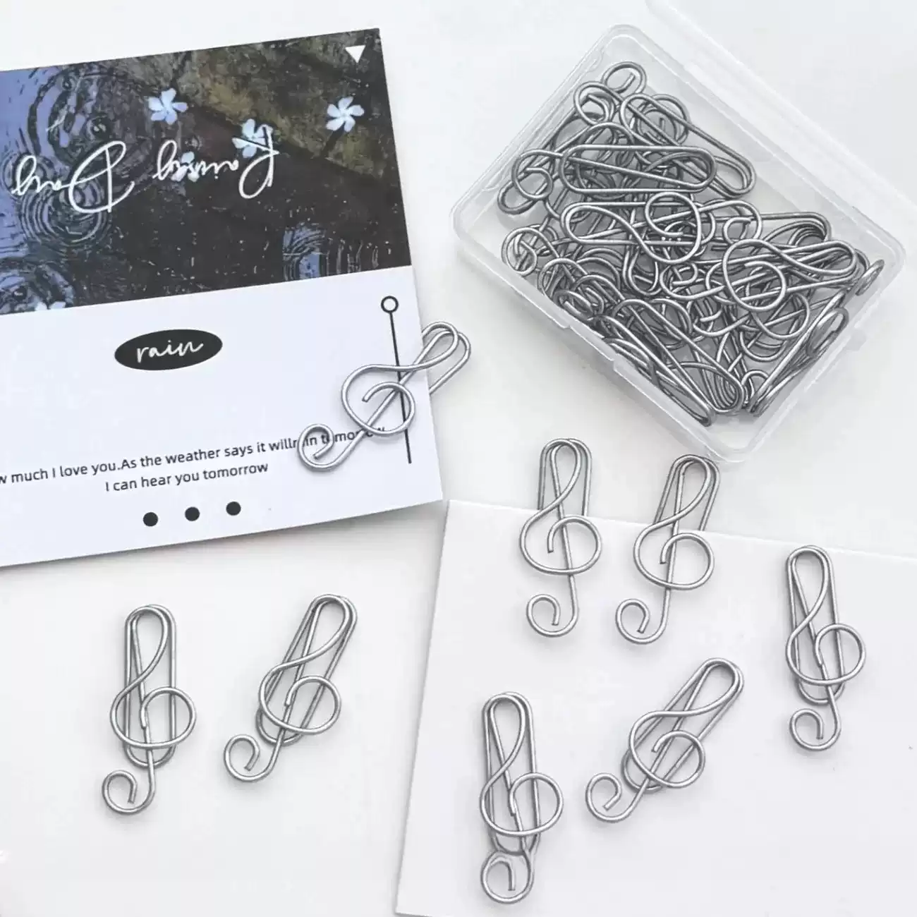 20/50 Stück Metall-Büroklammer – Office Supply Office Stationery Items Bewertung und Preis