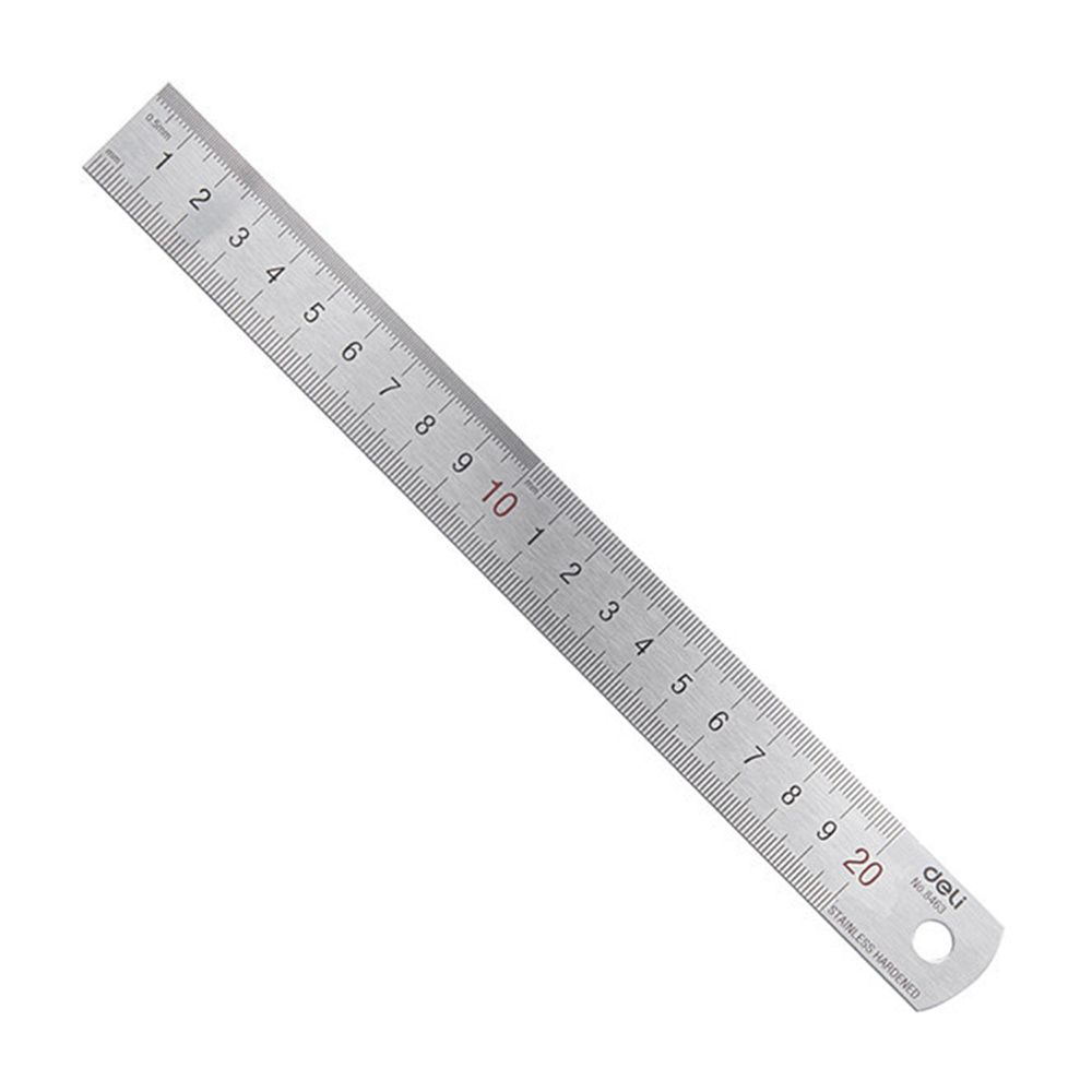 Deli 20 cm gerades Lineal aus  – Stationery Office Supply Store Bewertung und Preis