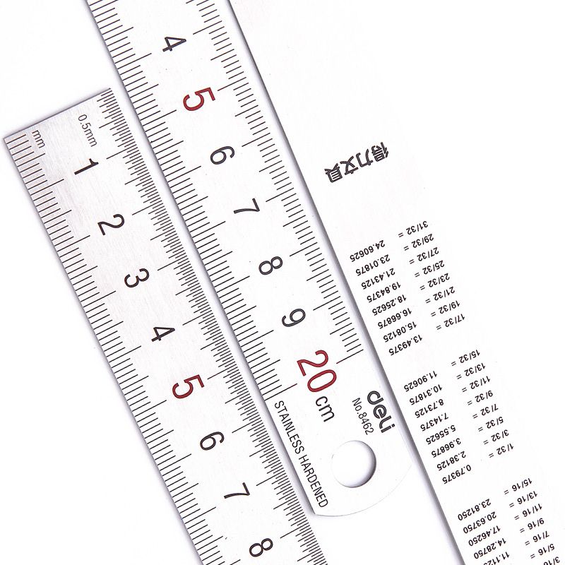 Deli 20 cm gerades Lineal aus  – Stationery Office Supply Store Bewertung und Preis