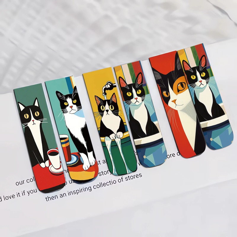 5PCS Einfache Und Spaß Katze M – Office Supply Office Stationery Items Bewertung und Preis