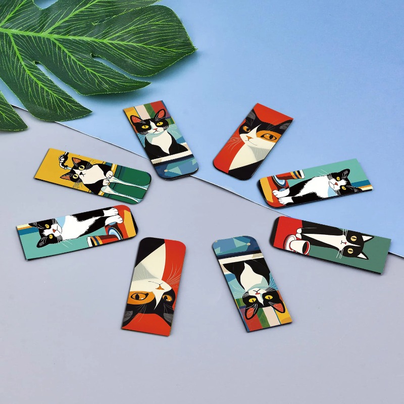 5PCS Einfache Und Spaß Katze M – Office Supply Office Stationery Items Bewertung und Preis