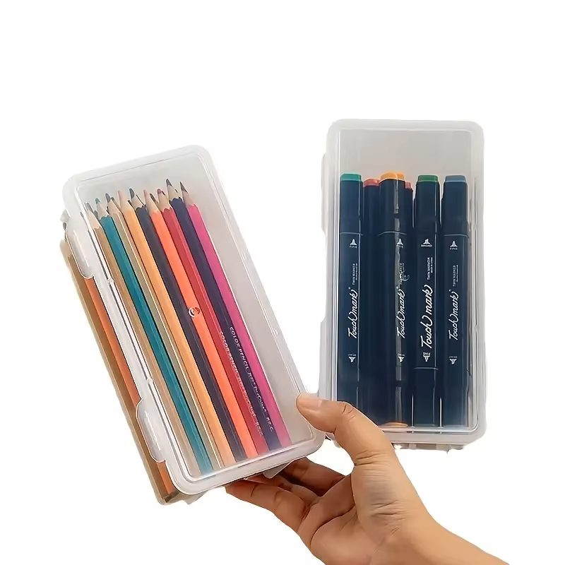 4 große transparente PP-Aufbew – Stationery Office Supply Store Bewertung und Preis