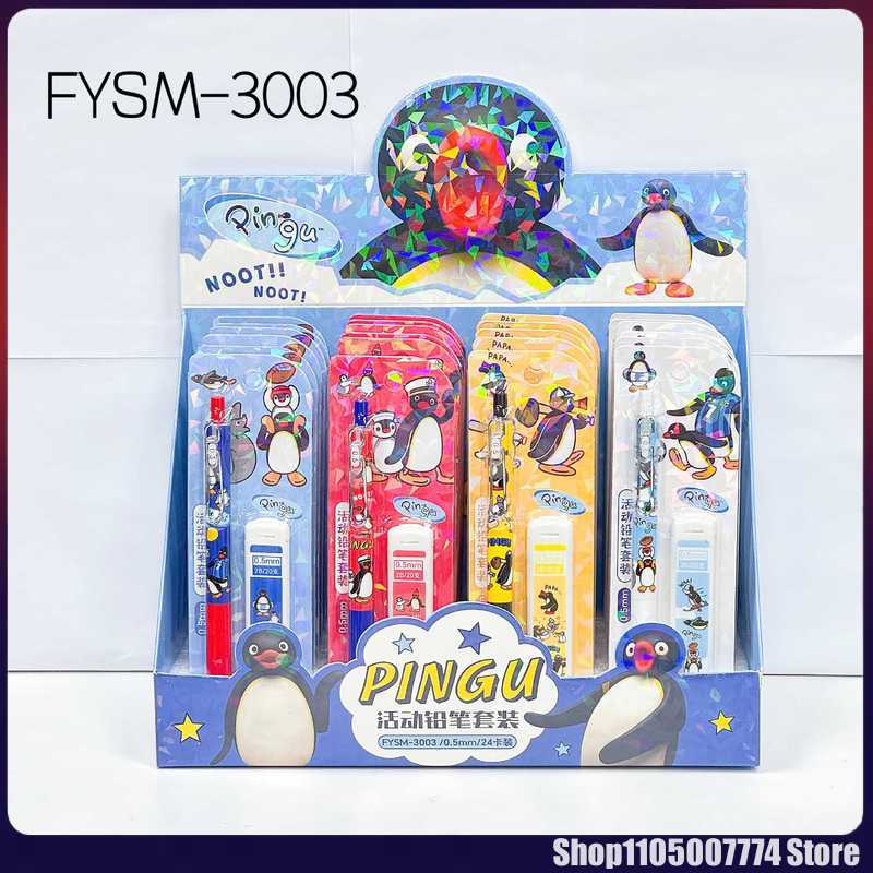 4/24 Stück Kawaii Pingu Druckb – Mechanical Pencil Lead Bewertung und Preis