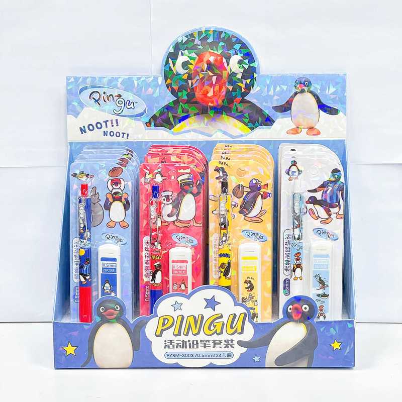 4/24 Stück Kawaii Pingu Druckb – Mechanical Pencil Lead Bewertung und Preis