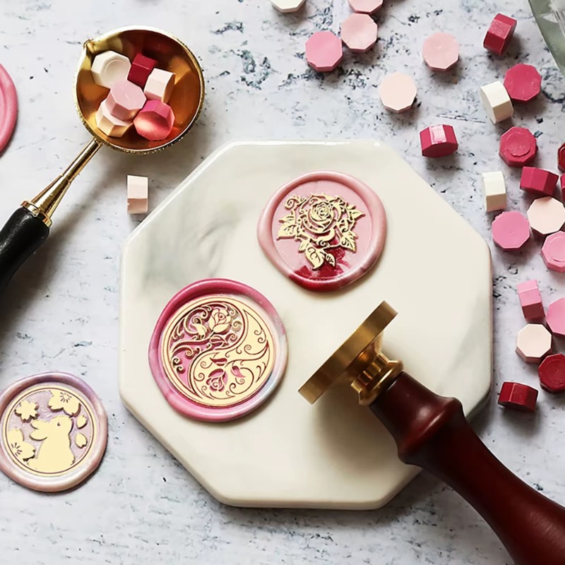 9 Wachssiegel + 1 Griff, Wachs – Wax Seal Stamp Kit Bewertung und Preis