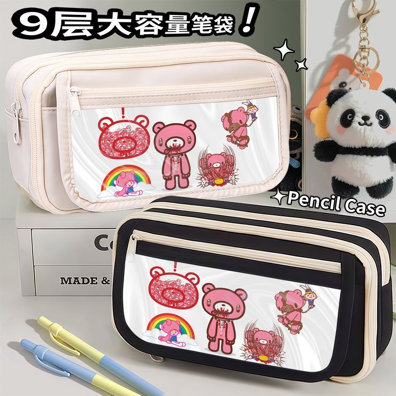 Gloomy Bear Federmäppchen, kre – Pencil Case Large Bewertung und Preis
