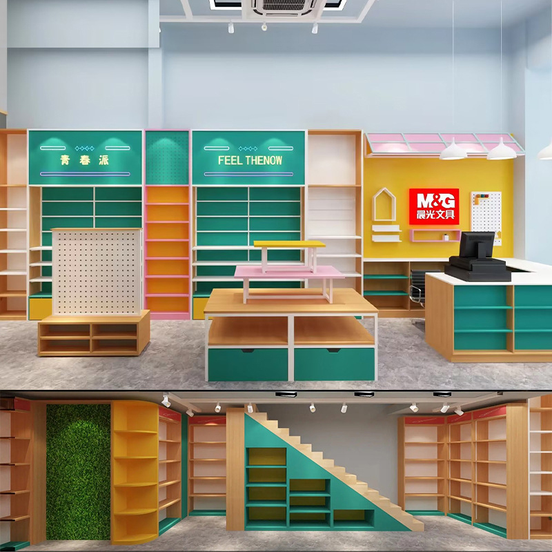 Maßgefertigtes Regal für Schre – Stationery Office Supply Store Bewertung und Preis