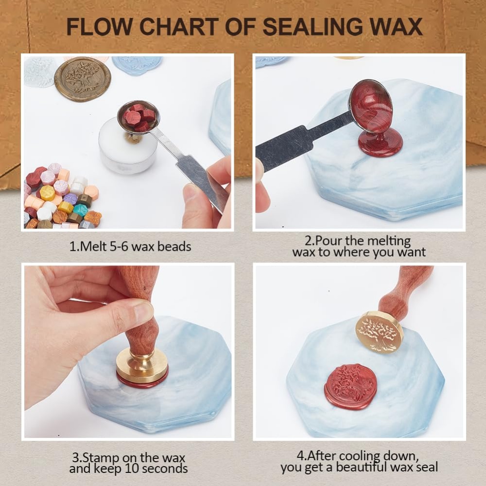 Steampunk Oktopus Wachssiegels – Wax Seal Stamp Kit Bewertung und Preis
