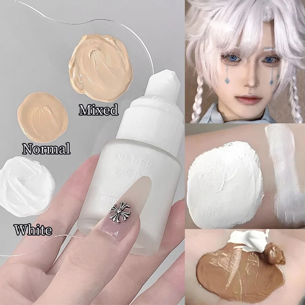 Weiße flüssige Foundation mit  – Correction Fluid White Bewertung und Preis
