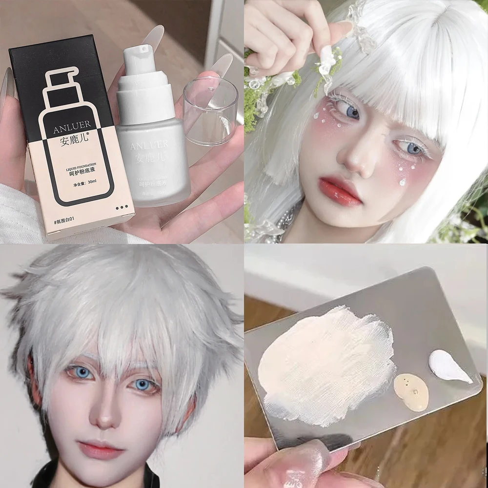 Weiße flüssige Foundation mit  – Correction Fluid White Bewertung und Preis