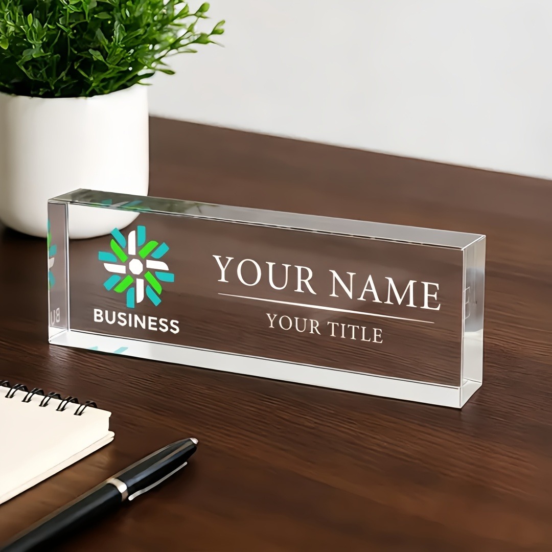 2D Flaches Personalisiertes Ac – Desk Name Plate Bewertung und Preis