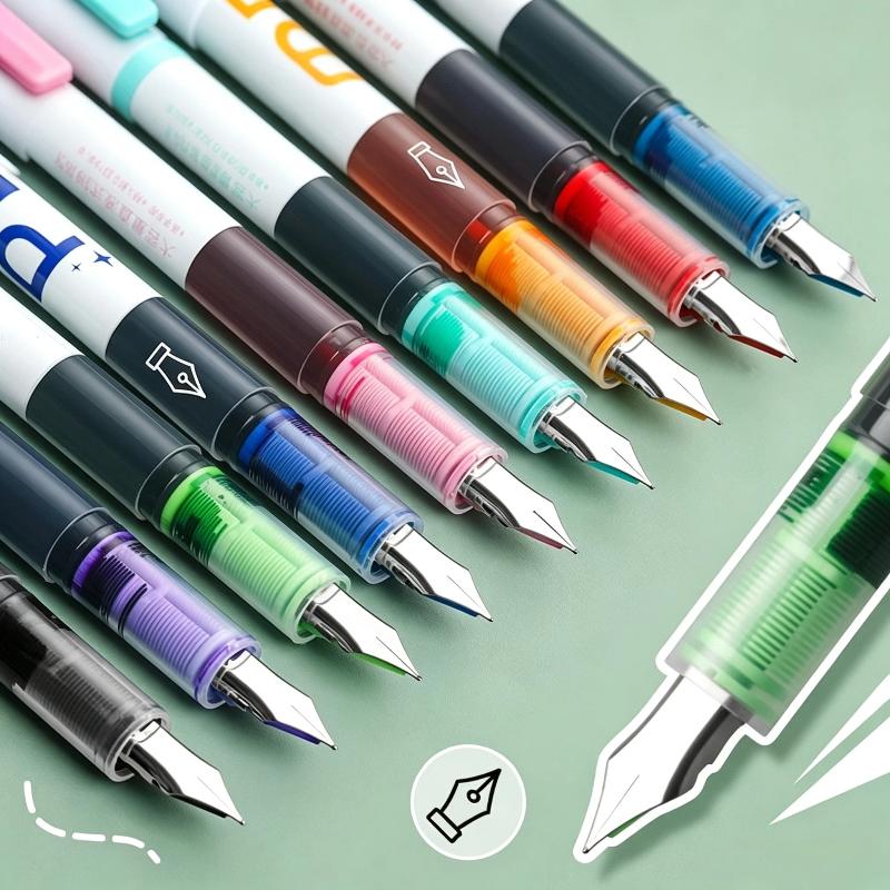 Einweg-Mehrfarben-Füllfederhal – Fountain Pen Ink Bewertung und Preis