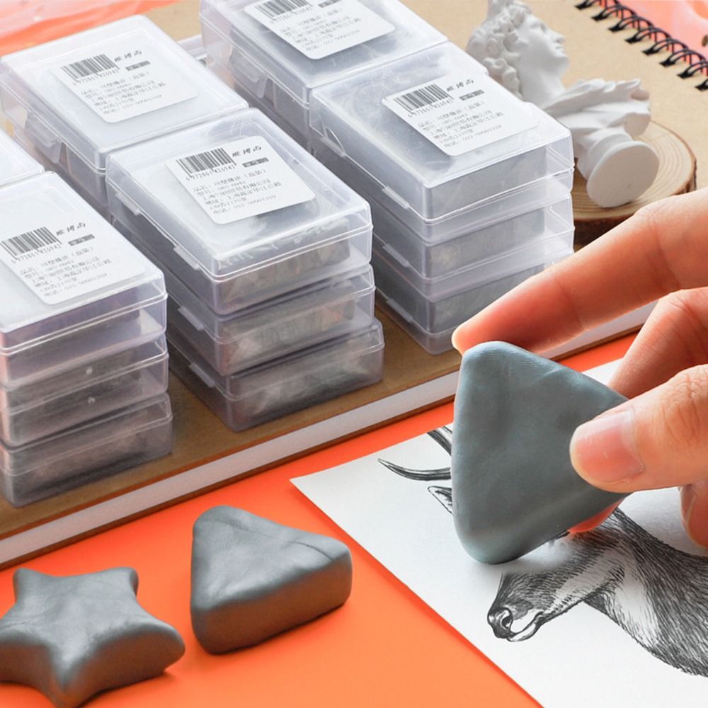 4 Stück Weiche Skizzier-Radier – Rubber Eraser Kneaded Bewertung und Preis