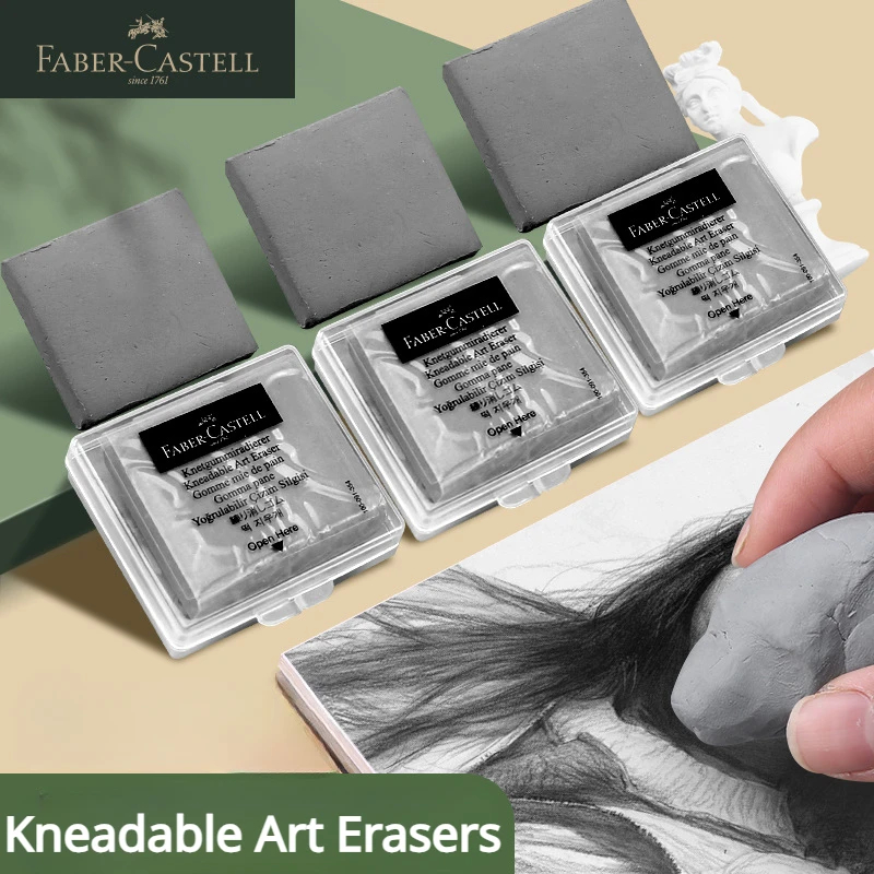 Faber-Castell 2 Stück geknetet – Rubber Eraser Kneaded Bewertung und Preis